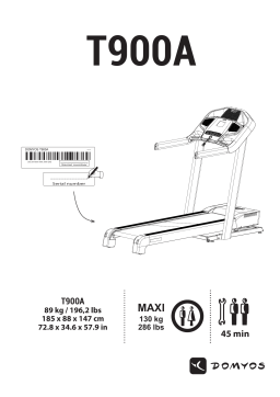 Domyos T900A Manuel utilisateur