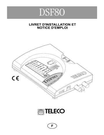 Teleco DSF80 Manuel utilisateur | Fixfr