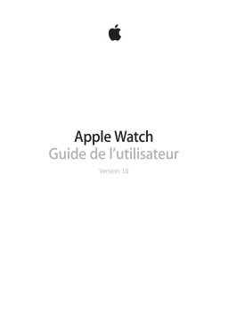 Apple Watch 2 Manuel utilisateur