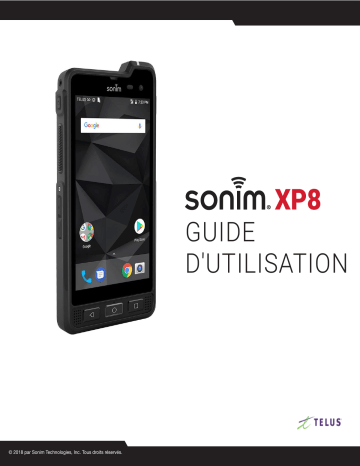 Sonim XP8 telus Mode d'emploi | Fixfr