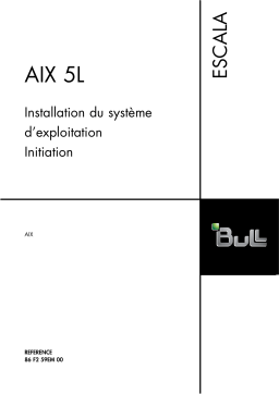 Bull AIX 5.3 - Operating System Manuel utilisateur