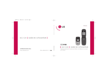 Mode d'emploi | LG Série KG120 Manuel utilisateur | Fixfr