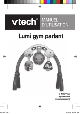 VTech LUMI GYM PARLANT Manuel utilisateur