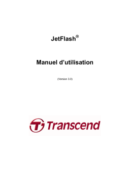 Transcend JETFLASH V30 Manuel utilisateur