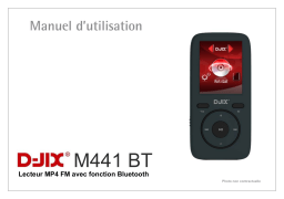 D-JIX M441 BT Manuel utilisateur