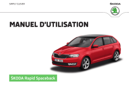 SKODA Rapid (2015/11) Manuel utilisateur