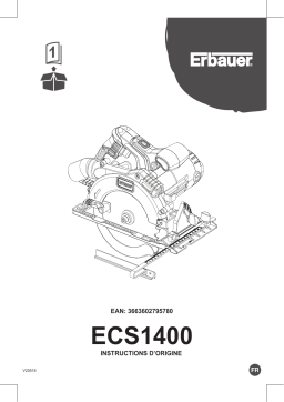 Erbauer ECS1400 Manuel utilisateur