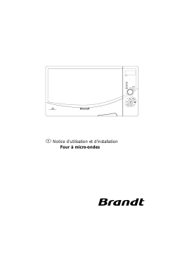 Brandt S2620BF1 Manuel utilisateur