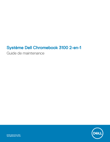Dell Chromebook 3100 2-in-1 Manuel du propriétaire | Fixfr
