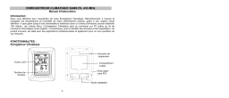 La Crosse Technology WS8615 Manuel utilisateur