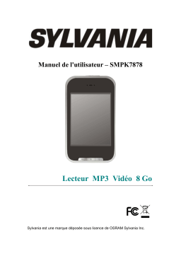 Sylvania SMPK 7878 Manuel utilisateur
