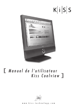 KiSS COOLVIEW Manuel utilisateur