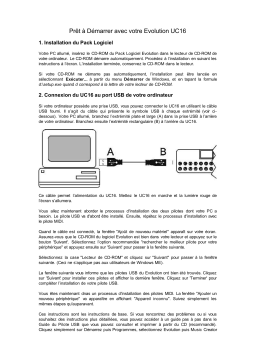 M-Audio UC-16 Manuel utilisateur