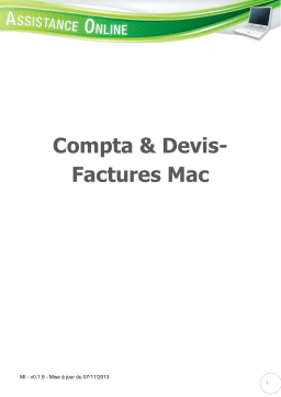 EBP Compta et Devis Factures Mac Mode d'emploi