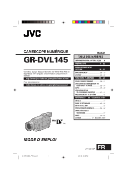 JVC GR-DVL145 Manuel utilisateur