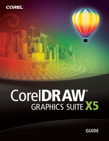 Corel Draw Graphics Suite X5 Mode d'emploi | Fixfr