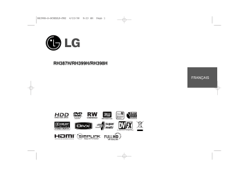 RH399H-P | LG RH399H Manuel du propriétaire | Fixfr