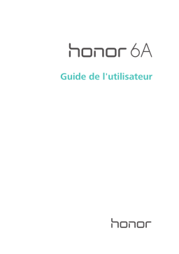 Honor 9 Lite Manuel utilisateur