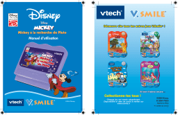 VTech JEU V.SMILE MICKEY Manuel utilisateur