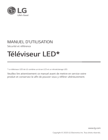 65UN74006LB | 43UN81006LB | 50UN81006LB | 75UN81006LB | LG 43UN80006LC Manuel du propriétaire | Fixfr