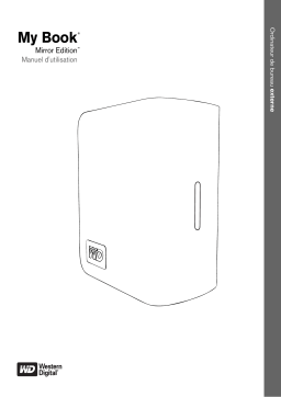 Western Digital MY BOOK MIRROR EDITION Manuel utilisateur