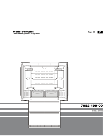 Manuel du propriétaire | Liebherr CBNES 6256 PREMIUMPLUS BIOFRESH NOFROST Manuel utilisateur | Fixfr