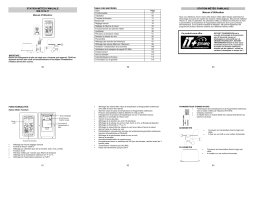 La Crosse Technology WS 1613-ITC Manuel utilisateur