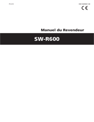 Shimano SW-R600 Interrupteur de changement de vitesses Manuel utilisateur | Fixfr