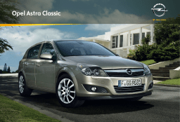 Opel ASTRA CLASSIC Manuel utilisateur