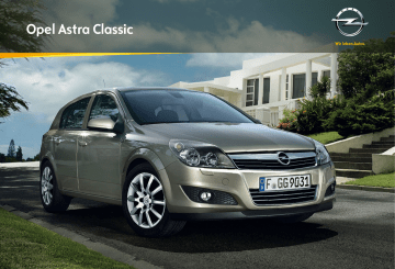 Manuel du propriétaire | Opel ASTRA CLASSIC Manuel utilisateur | Fixfr