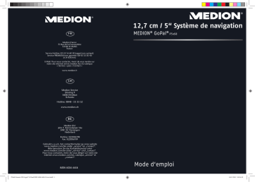 Medion GoPal P5x60 Mode d'emploi | Fixfr