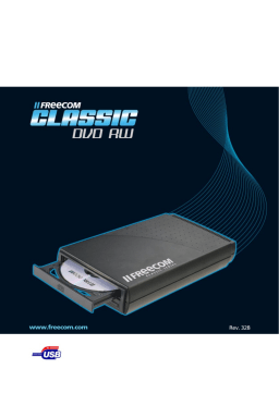 Freecom CLASSIC DVD RW Manuel utilisateur