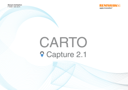 Renishaw CARTO Capture Mode d'emploi