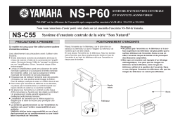 Yamaha NS-P60 Manuel utilisateur