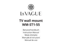 La Vague WM-ST1-55 Manuel utilisateur