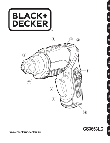 Black & Decker CS3653LC Mode d'emploi | Fixfr