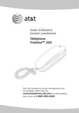 AT&T Trimline 205 Manuel utilisateur