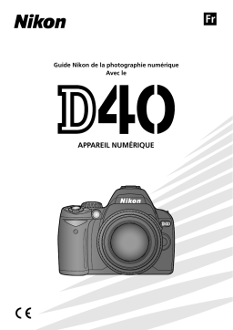 Nikon D40 Manuel utilisateur