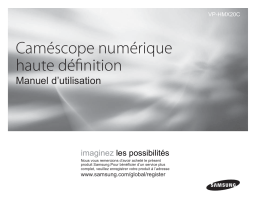 Samsung VP HMX20C Manuel utilisateur