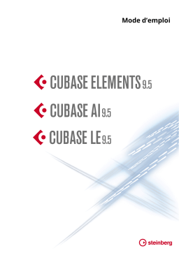 Steinberg Cubase LE 9.5 Mode d'emploi