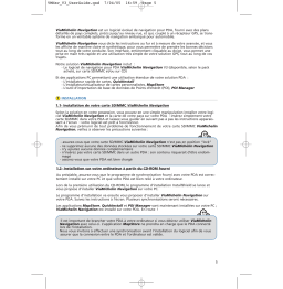 ViaMichelin Navigation v3 Manuel utilisateur