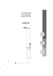 Cooke &amp; Lewis Urilia Mode d'emploi