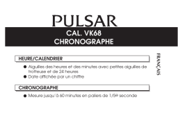 Pulsar VK68 Manuel utilisateur