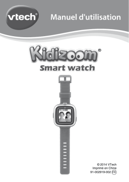 VTech Kidizoom SmartWatch Manuel utilisateur