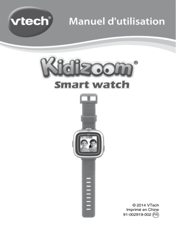 Mode d'emploi | VTech Kidizoom SmartWatch Manuel utilisateur | Fixfr