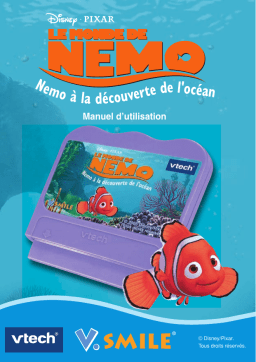 VTech JEU V.SMILE DISNEY LE MONDE DE NEMO Manuel utilisateur