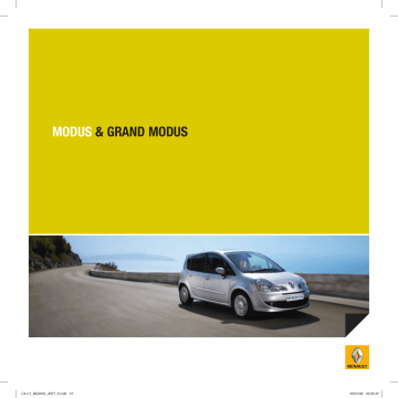 Manuel du propriétaire | Renault GRAND MODUS Manuel utilisateur | Fixfr