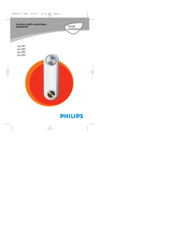 Philips key 003 Manuel utilisateur