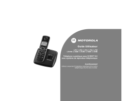 Motorola L702 Manuel utilisateur