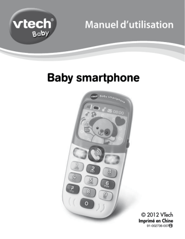 Mode d'emploi | VTech Baby Smartphone Manuel utilisateur | Fixfr